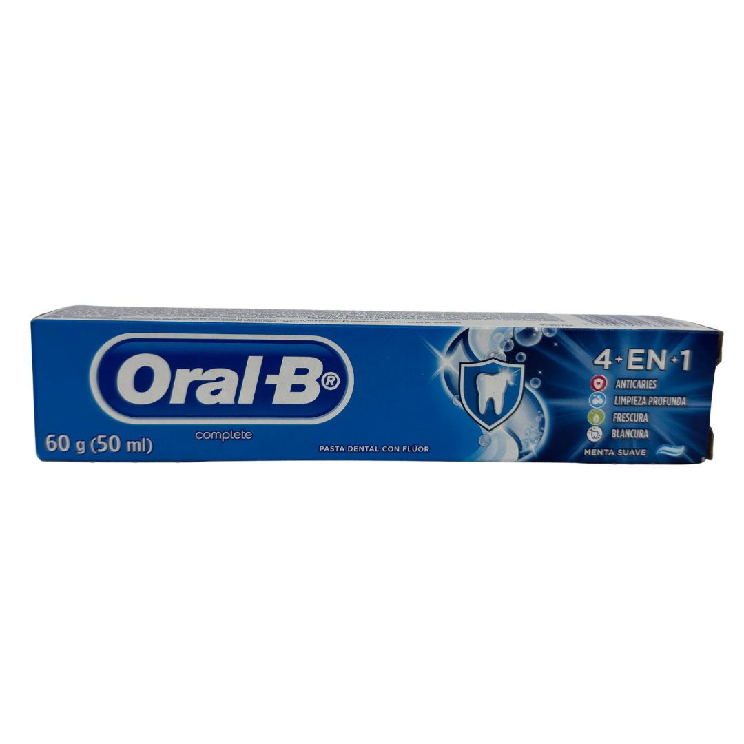 CREMA DENTAL ORAL B COMPLETE 4 EN 1