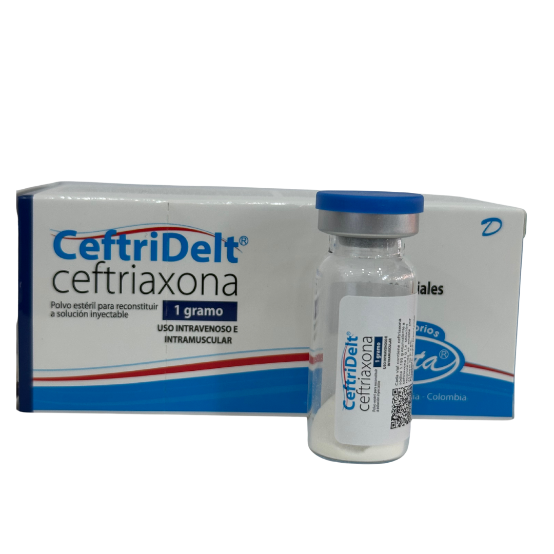 CEFTRIAXONA 1 GRAMO X AMPOLLA