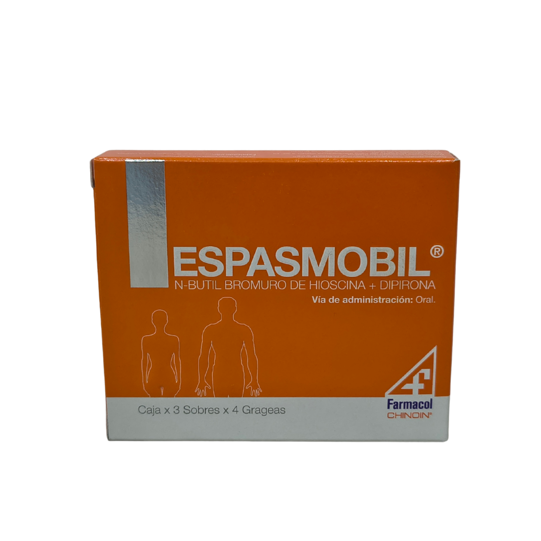 ESPASMOBIL (N-Butil bromuro de hioscina+dipirona)