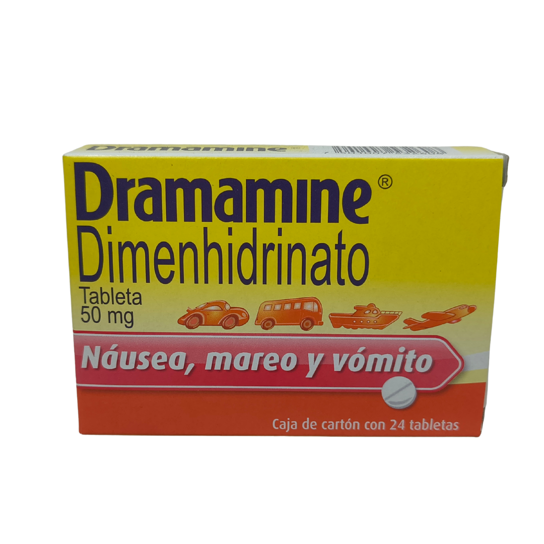 DRAMAMINE TAB 50 MG X UND