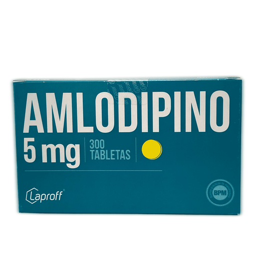 AMLODIPINO 5MG SOBRE X10