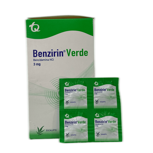 BENZIRIN VERDE TABLETAS SOBRE X 2