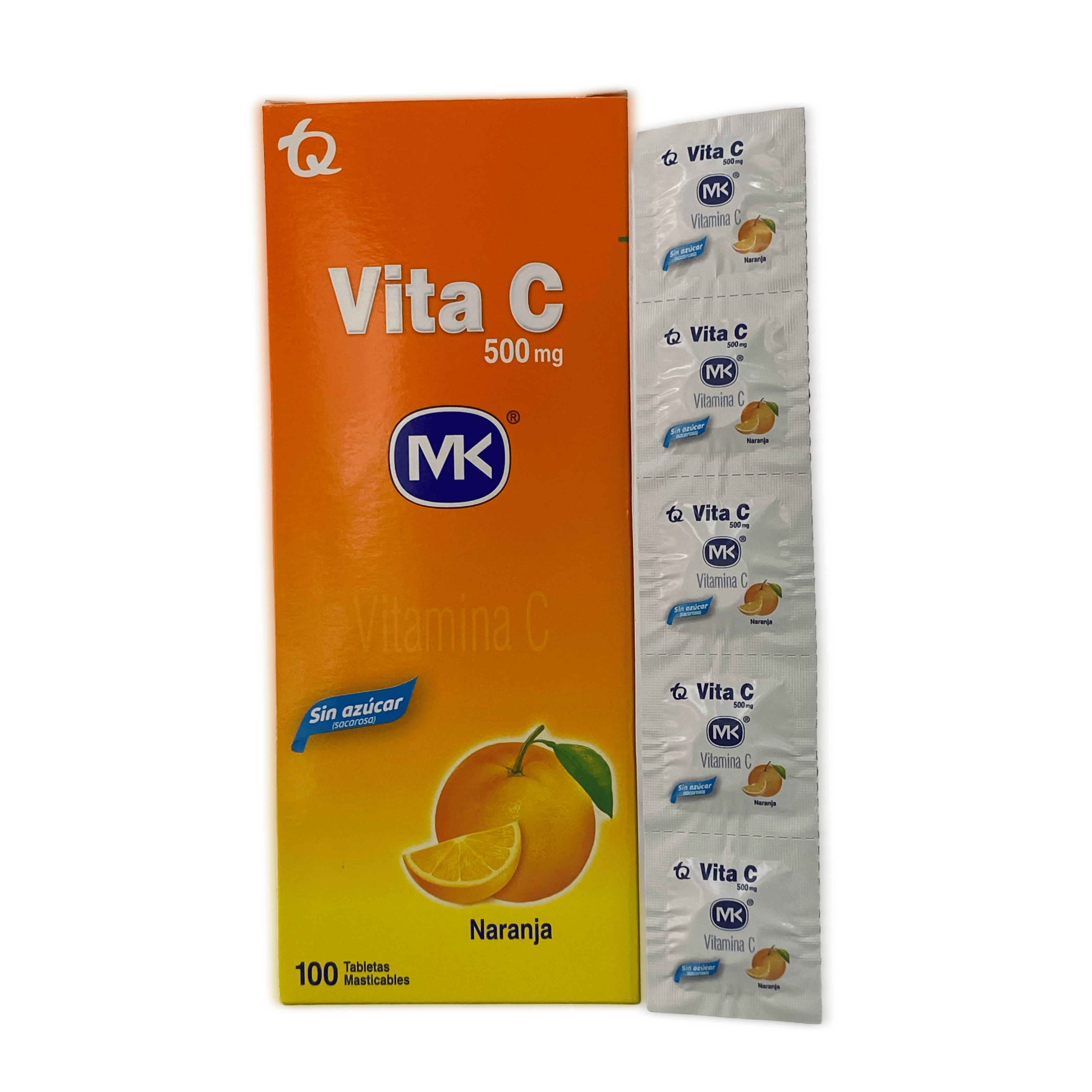 VITAMINA C 500 MG SOBRE X 10 NARANJA